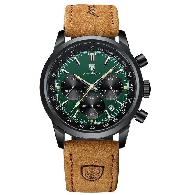 Poedagar 921 watch Black Green L variant
