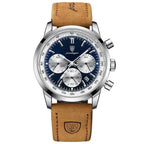 Poedagar 921 watch Silver Blue L variant
