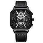 Poedagar 922 watch Black Silver L variant