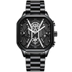 Poedagar 922 watch Black Silver S variant