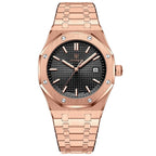 Poedagar 924 watch Rose Gold Black variant