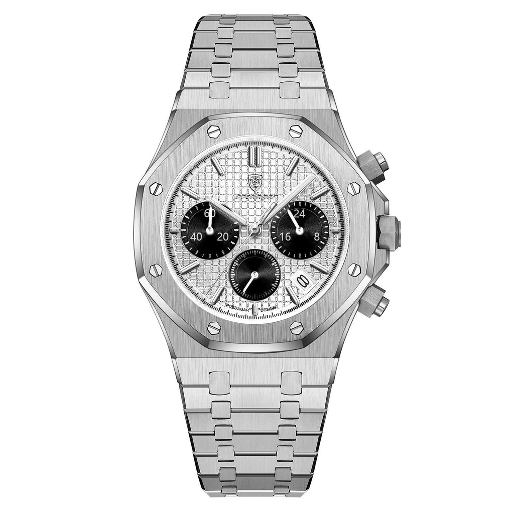 Poedagar 926 watch Silver White variant