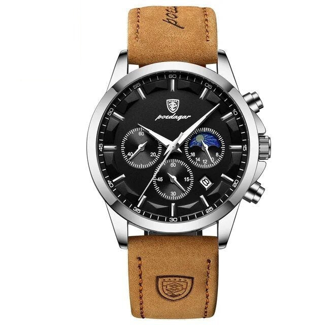 Poedagar 928 watch Silver Black L variant