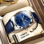 Poedagar 930 watch Silver Blue L variant