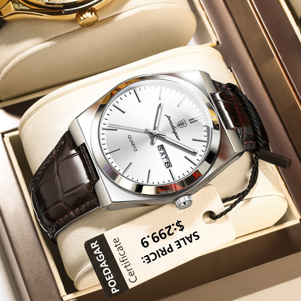 Poedagar 930 watch Silver White L variant