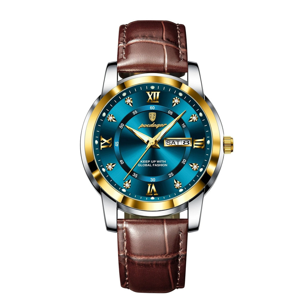Poedagar 936 watch Gold Blue L variant