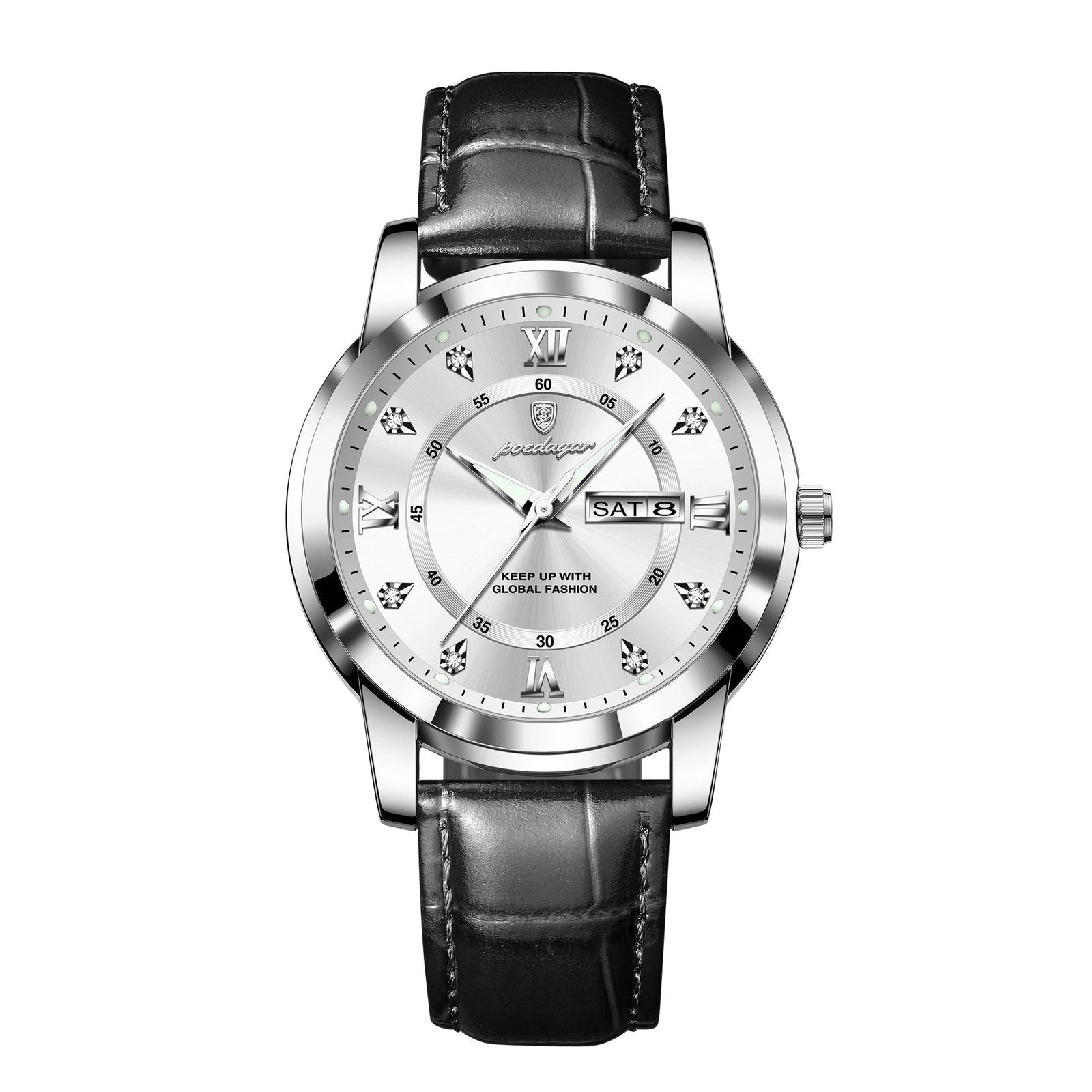 Poedagar 936 watch Silver White L variant
