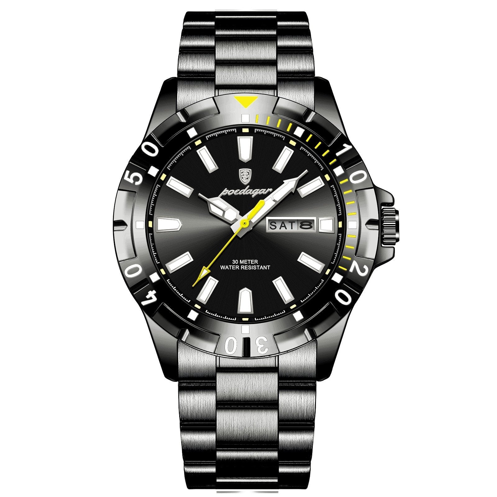 Poedagar 959 watch All Black variant