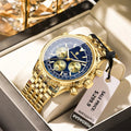 Poedagar 960 watch Gold Blue variant