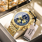Poedagar 960 watch Gold Blue variant
