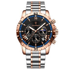 Poedagar 968 watch Rose Gold Blue variant