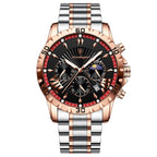 Poedagar 968 watch Rose Gold Red variant