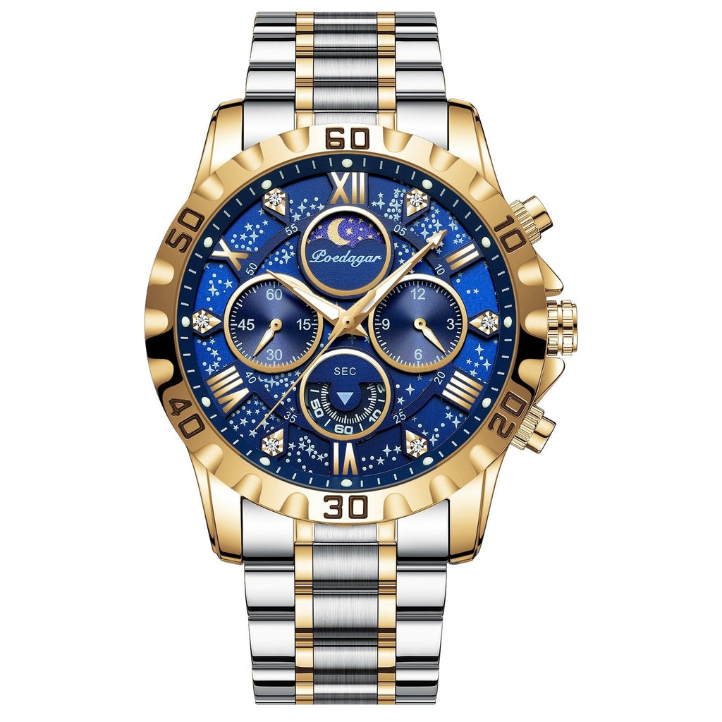 Poedagar 973 watch Gold Blue variant