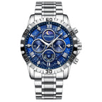Poedagar 973 watch Silver Blue variant