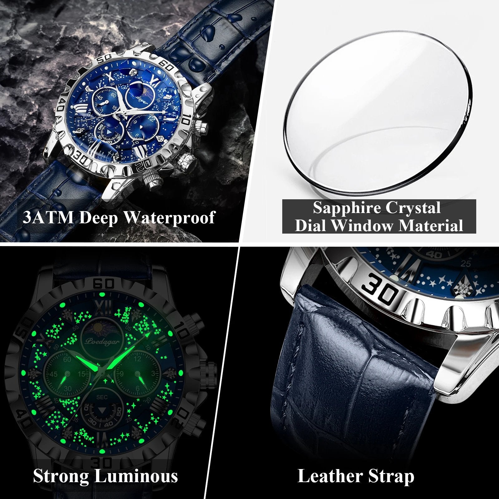 Poedagar 973 watch