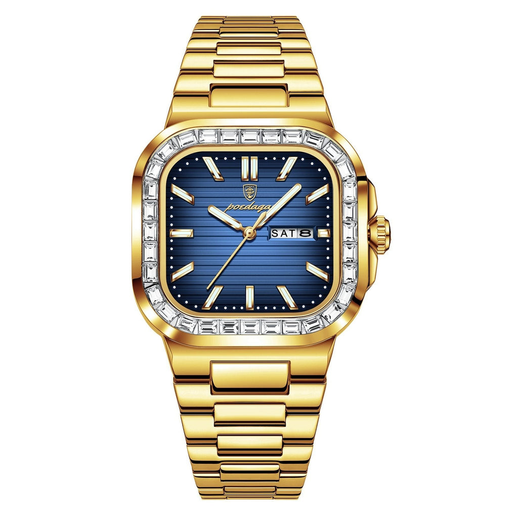 Poedagar 975 watch Gold Blue variant