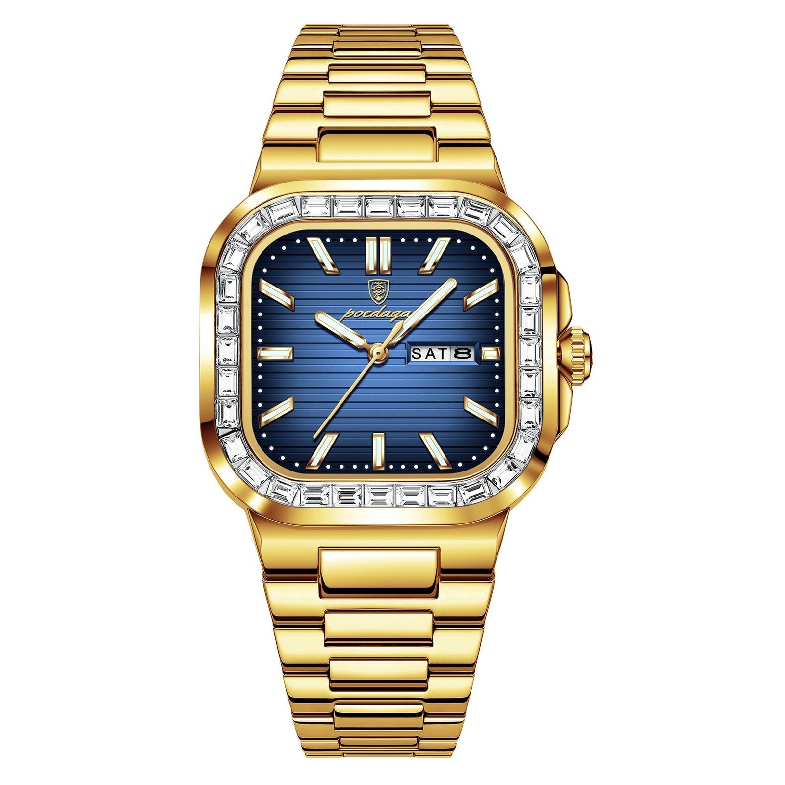 Poedagar 975 watch Gold Blue variant
