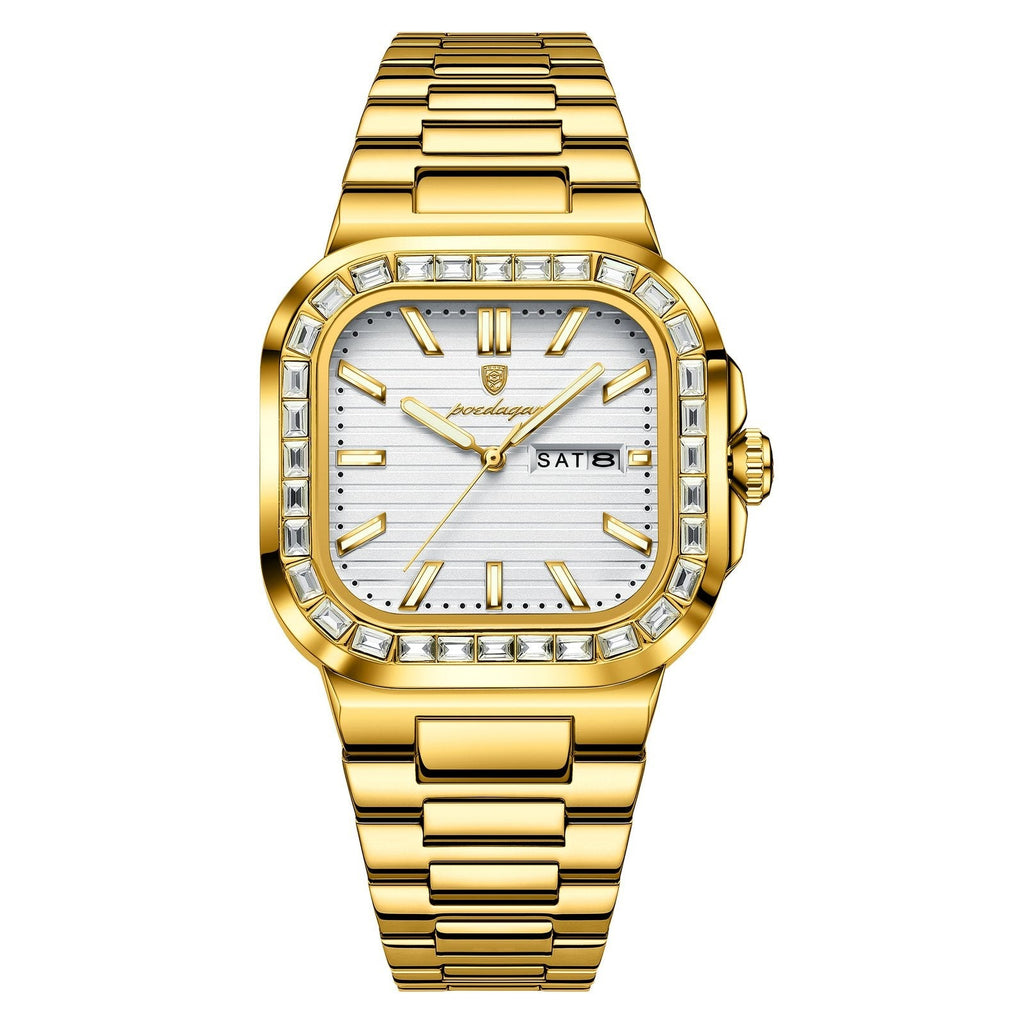 Poedagar 975 watch Gold White variant