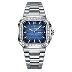 Poedagar 975 watch Silver Blue variant