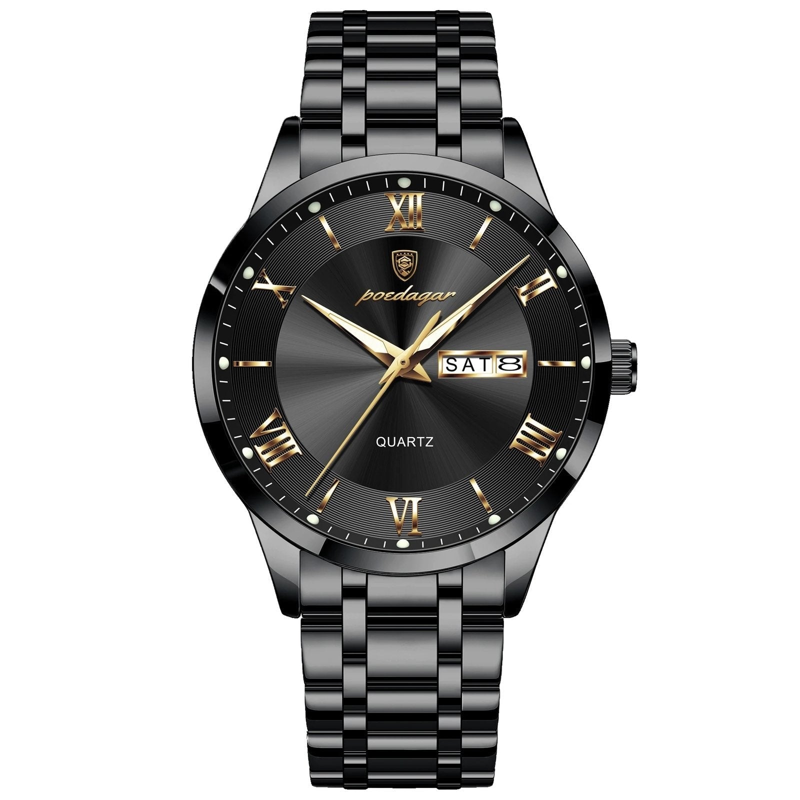 Poedagar 978 watch Black Black variant
