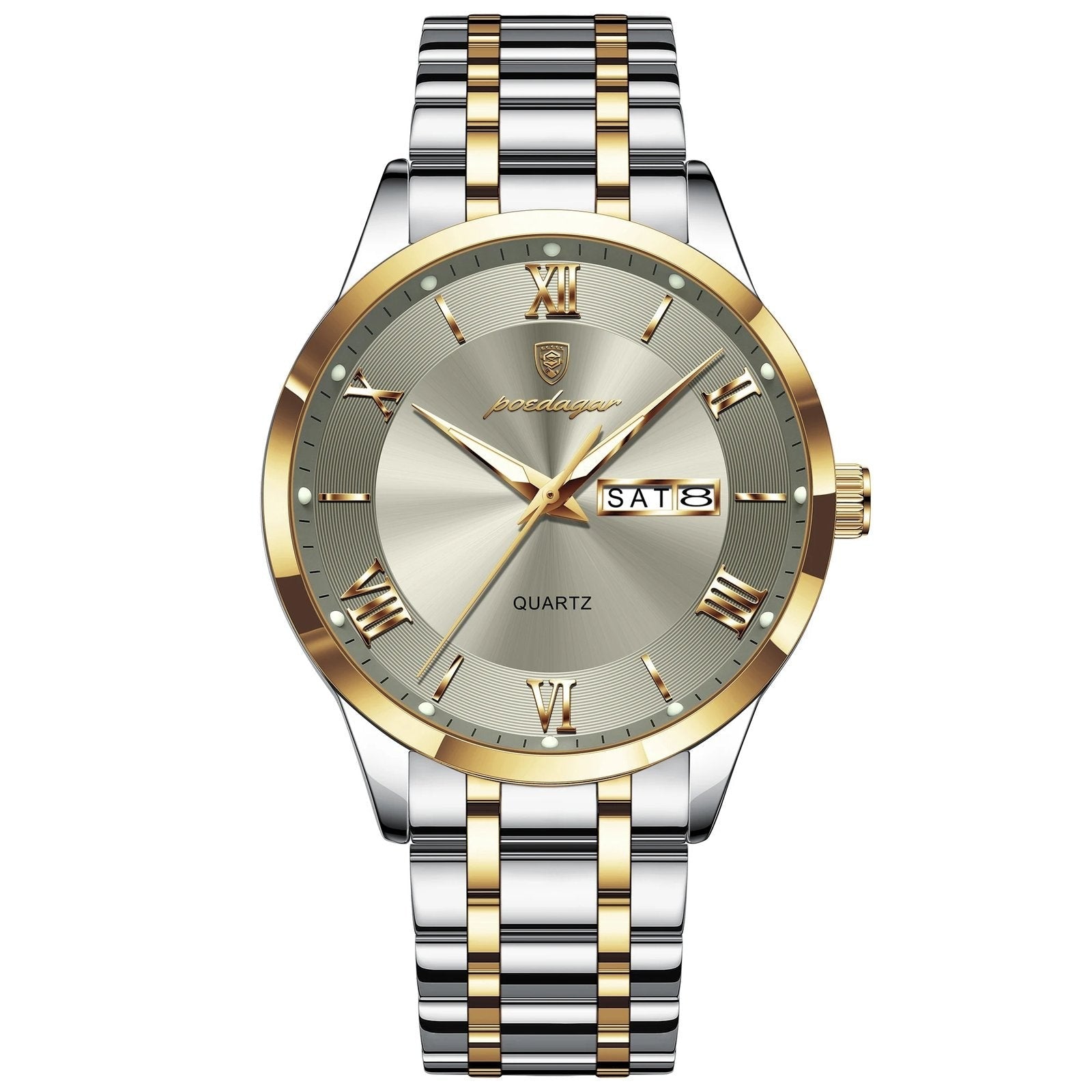 Poedagar 978 watch Gold Grey variant