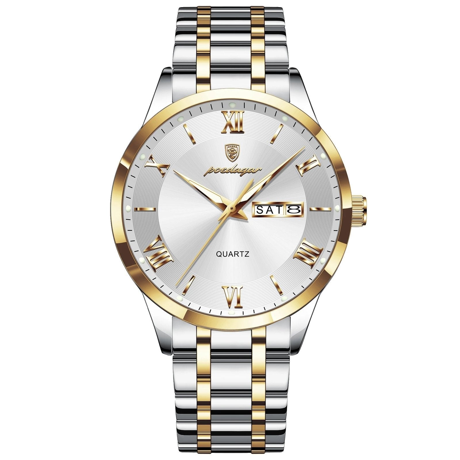 Poedagar 978 watch Gold White variant