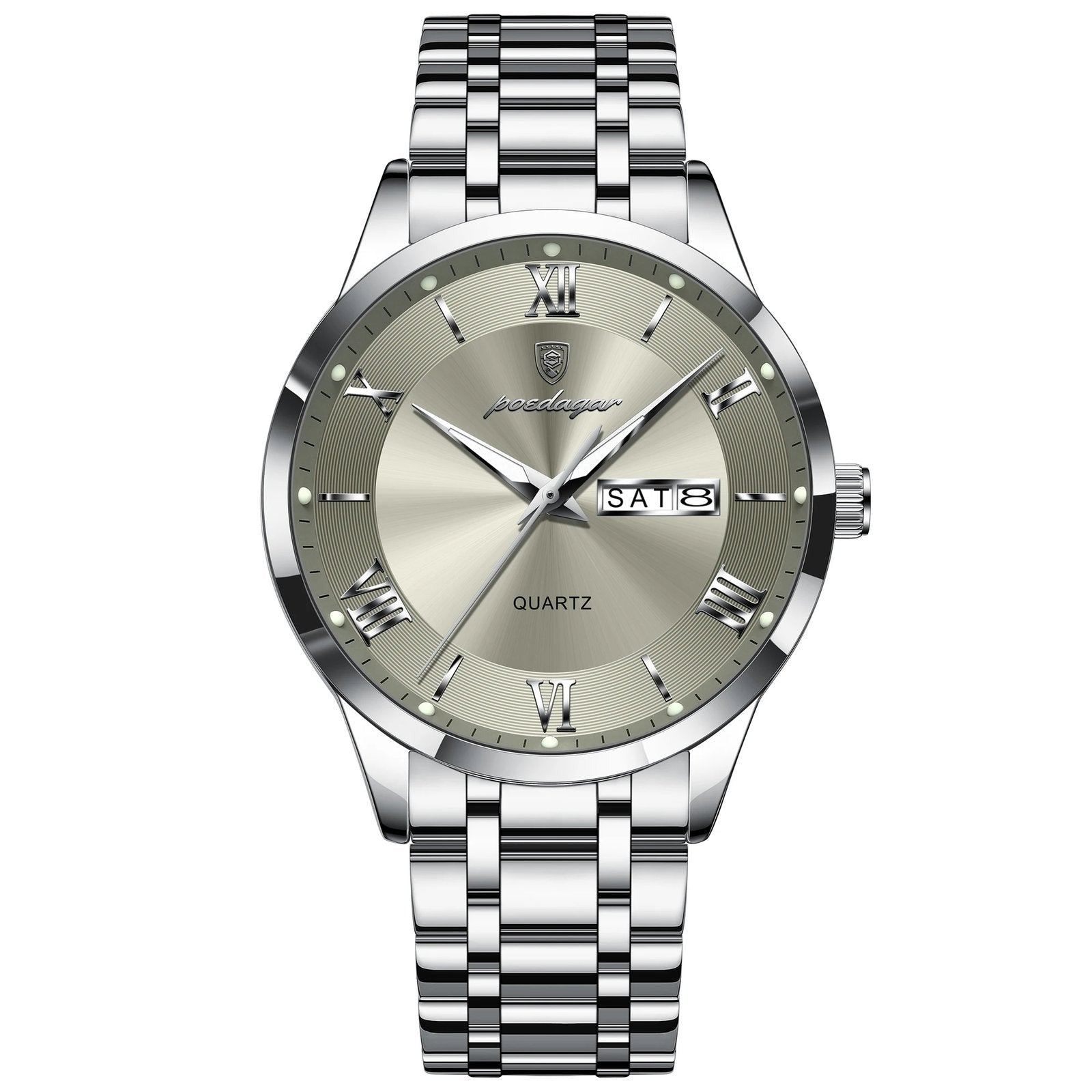Poedagar 978 watch Silver Grey variant