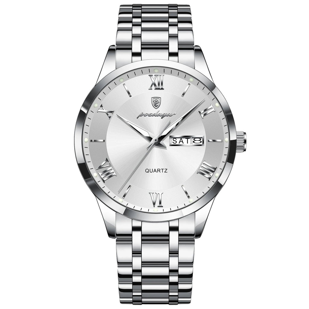 Poedagar 978 watch Silver White variant