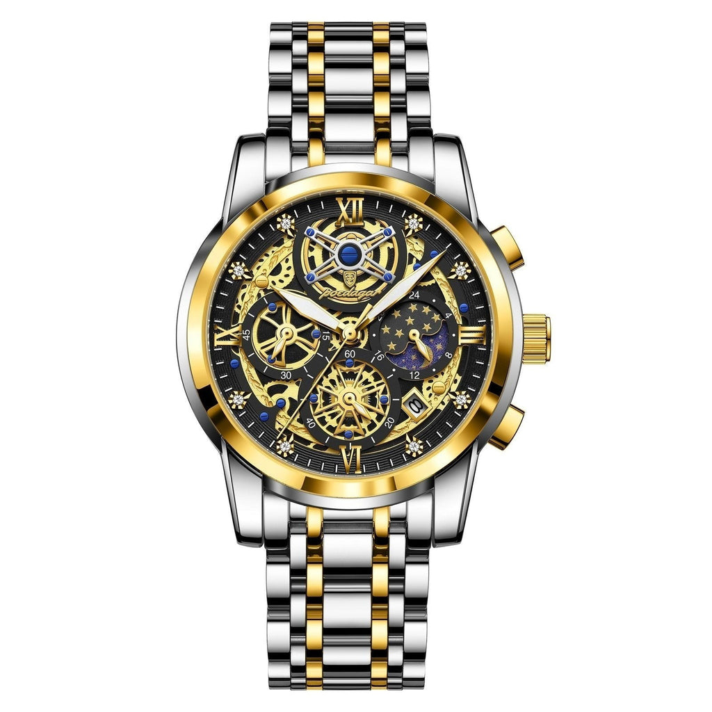 Poedagar 984 watch Gold Black variant