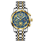 Poedagar 984 watch Gold Blue variant