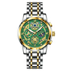Poedagar 984 watch Gold Green variant