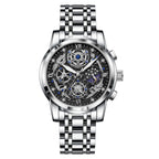 Poedagar 984 watch Silver Black variant
