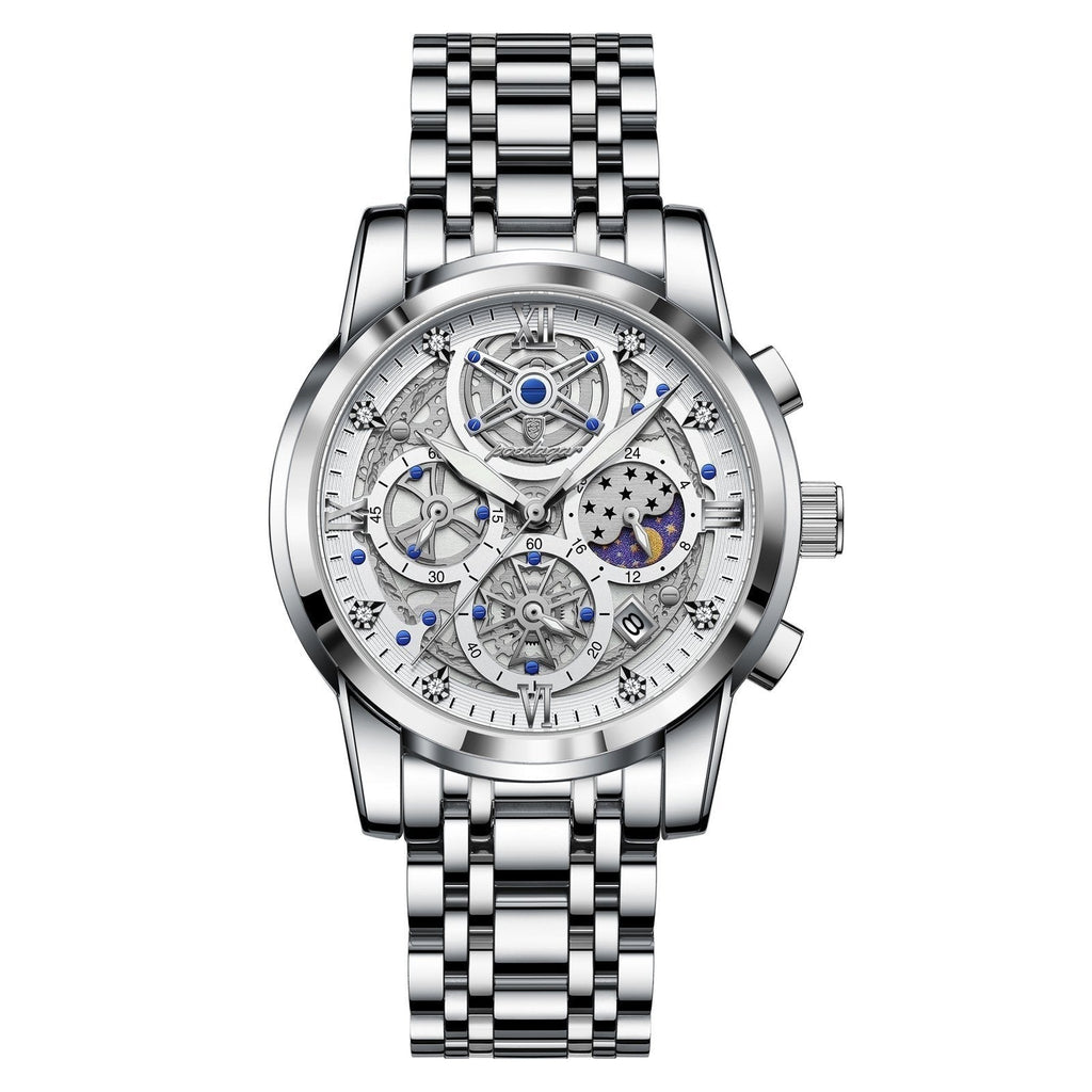 Poedagar 984 watch Silver White variant