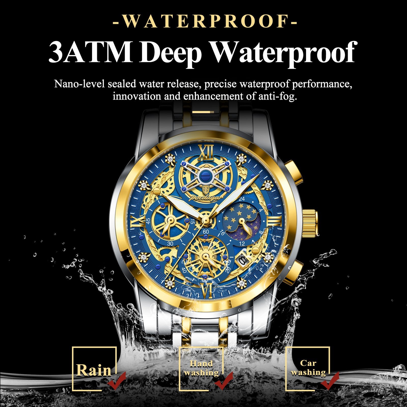 Poedagar 984 watch