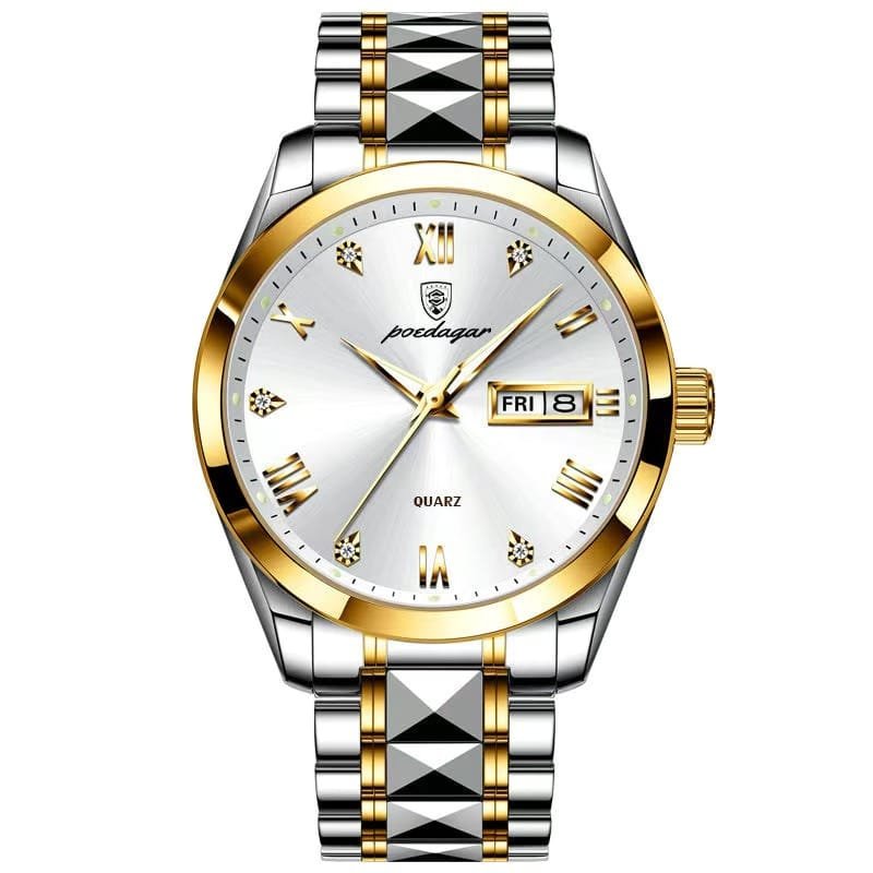 Poedagar 985 watch Gold White variant