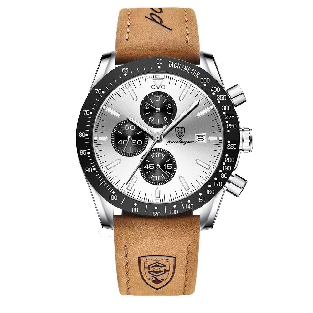 Poedagar 988 watch Silver White variant