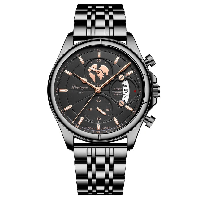 Poedagar 989 watch Black Black variant