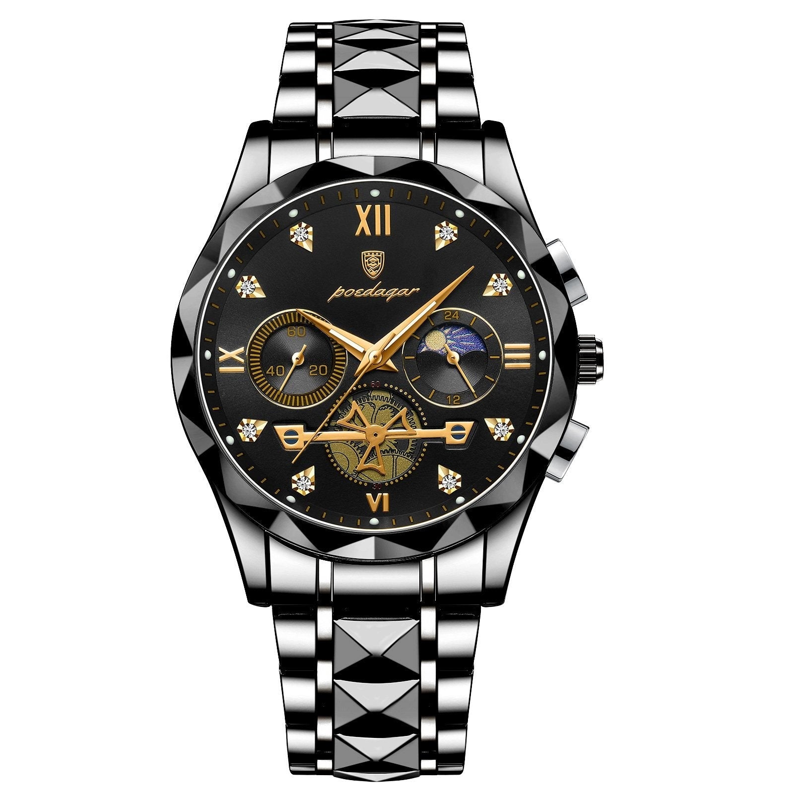 Poedagar 996 watch Black Black variant