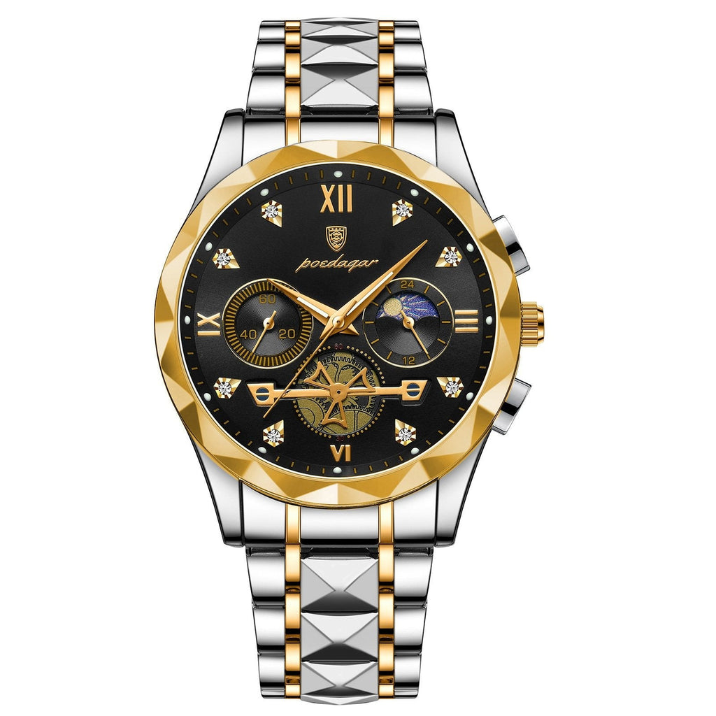 Poedagar 996 watch Gold Black variant