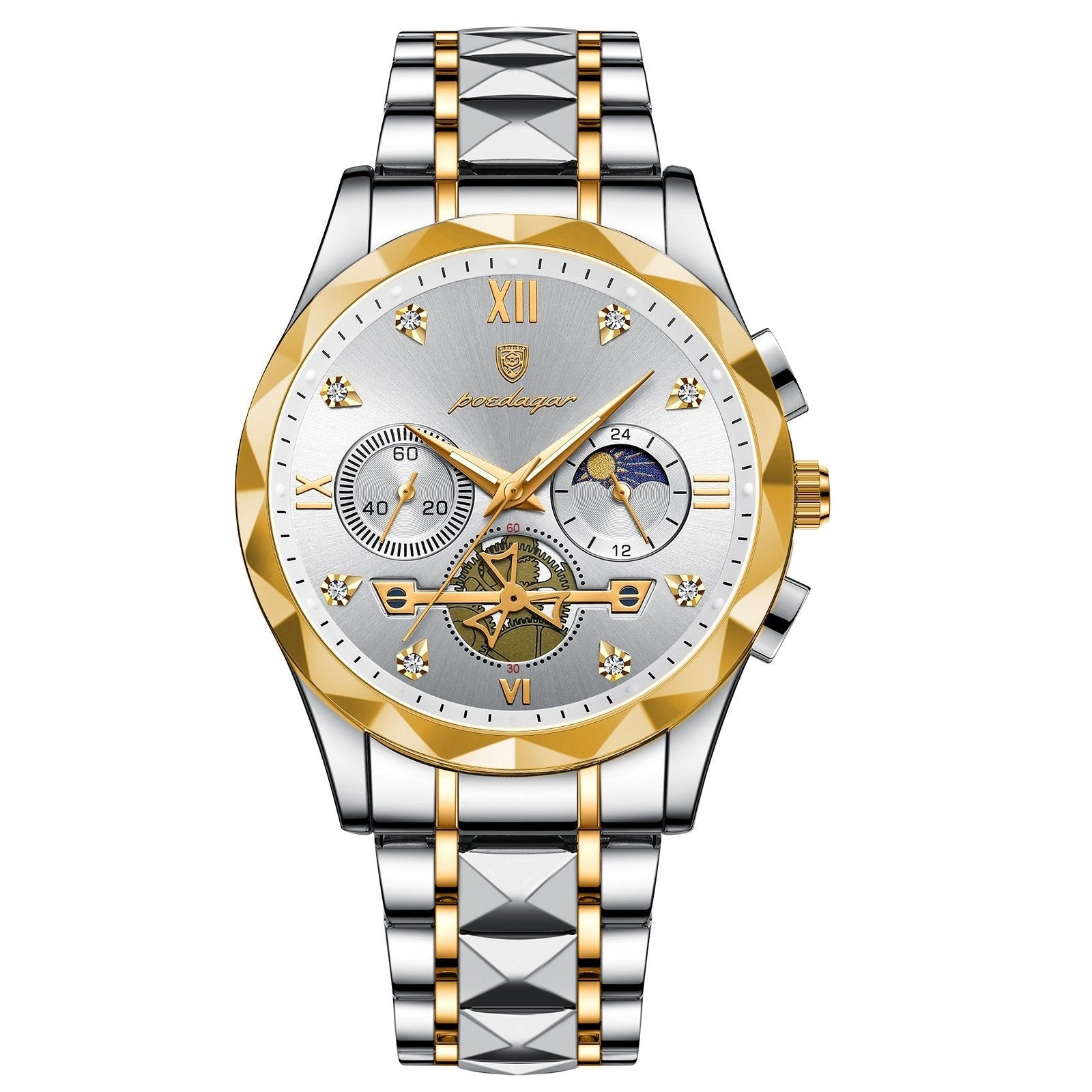 Poedagar 996 watch Gold White variant