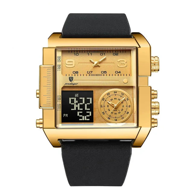 Poedagar 997 watch Gold Black variant