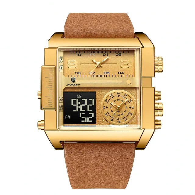 Poedagar 997 watch Gold Brown variant