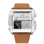 Poedagar 997 watch Silver Brown variant