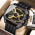 Poedagar E106 watch Black Gold C variant