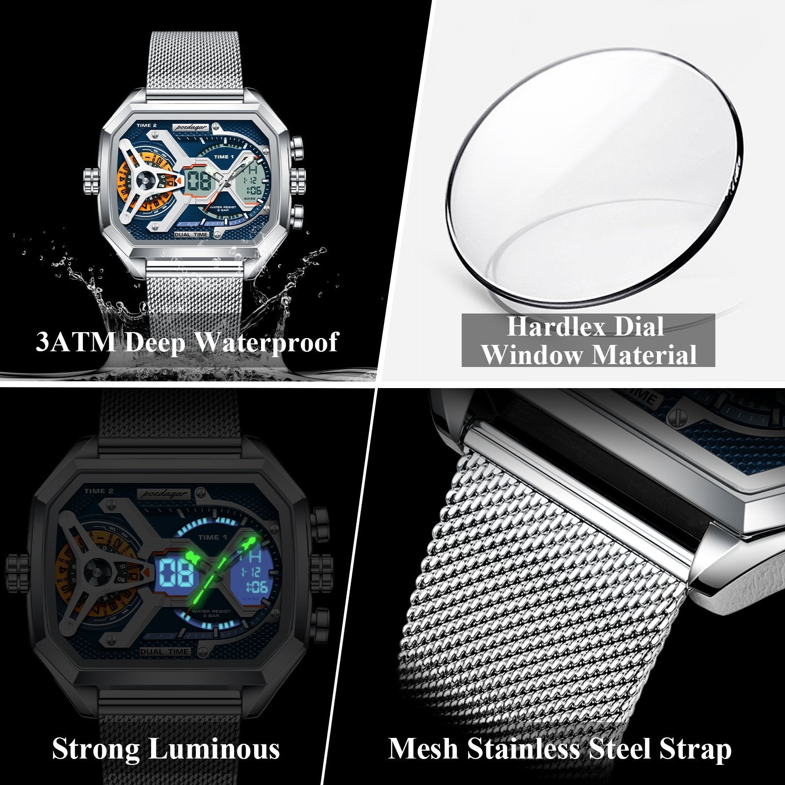 Poedagar E106 watch
