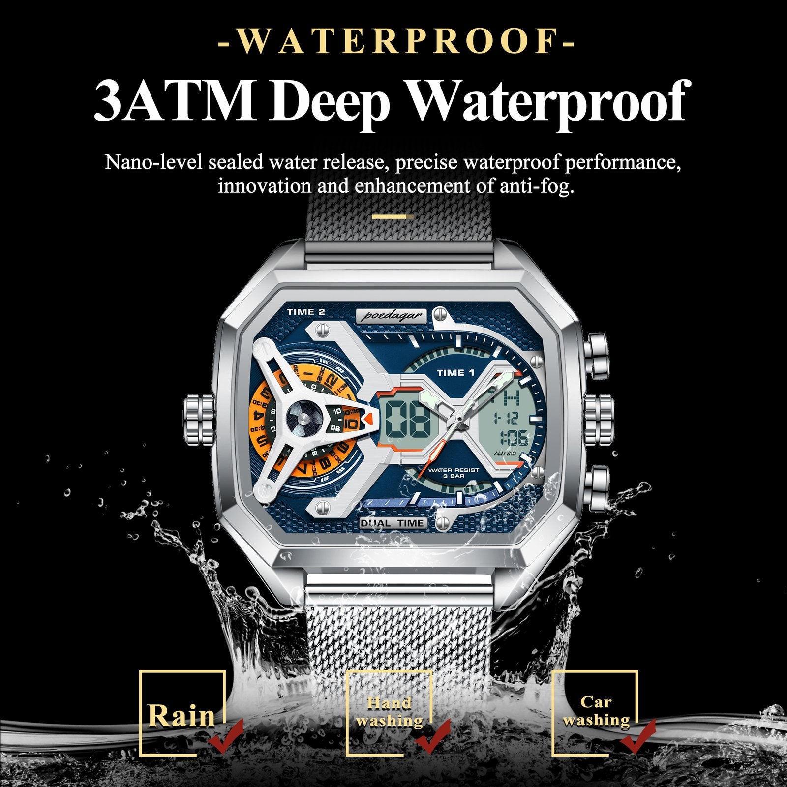 Poedagar E106 watch