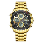 Poedagar E108 watch Gold Black variant