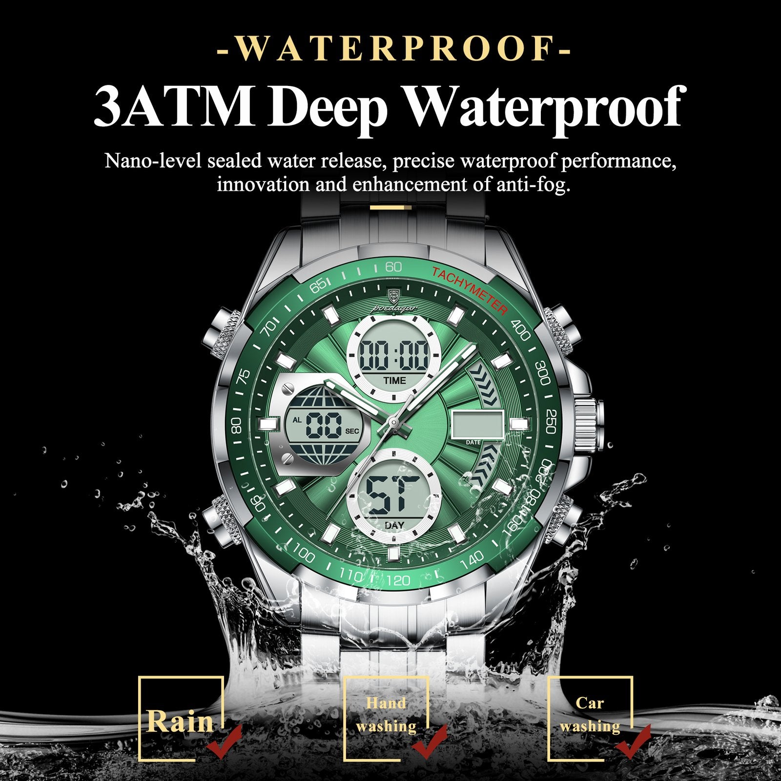 Poedagar E108 watch