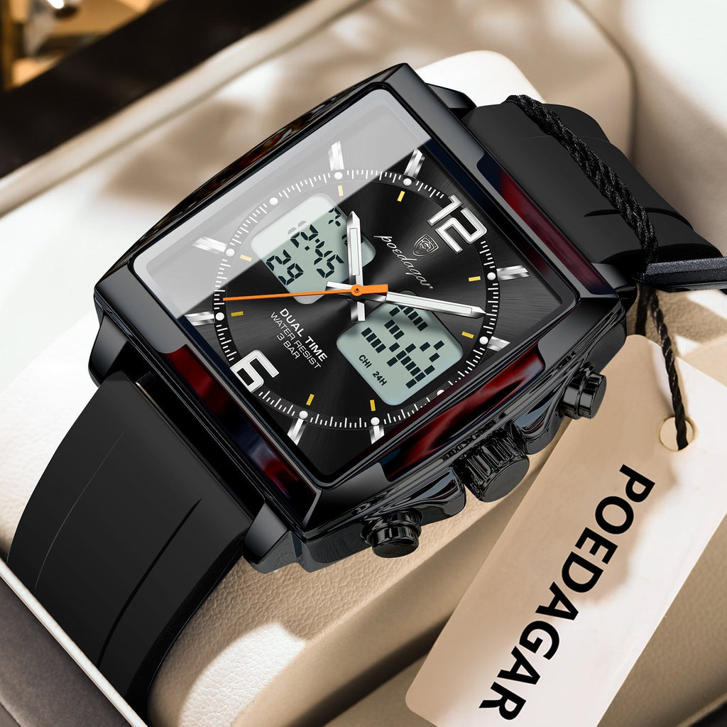 Poedagar E109 watch Black Black variant