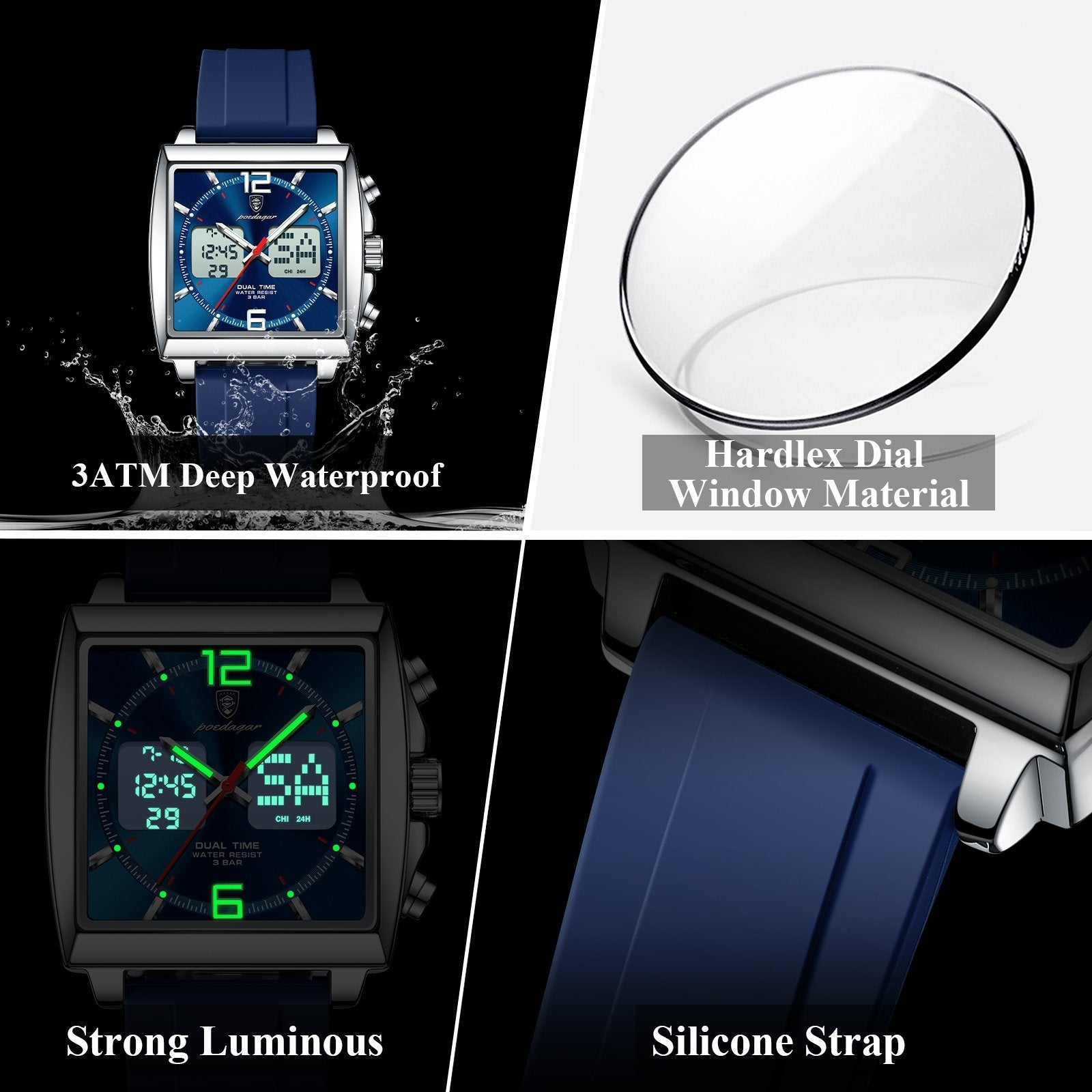 Poedagar E109 watch